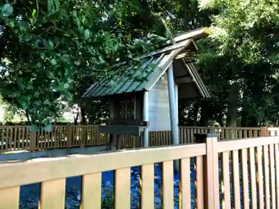 宇留布津神社の本殿・本堂
