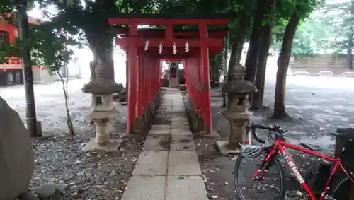花園神社の鳥居
