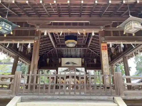 沙沙貴神社の本殿