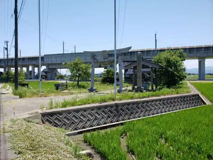 駒方神社の周辺