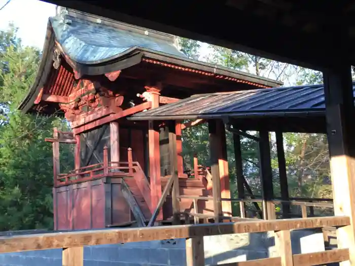 金桜神社の本殿