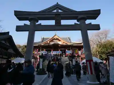 瀧泉寺(目黒不動尊)の鳥居