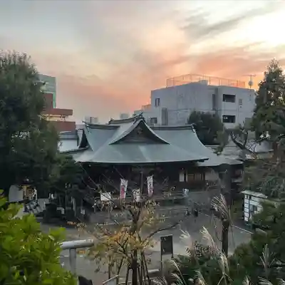 鳩森八幡神社の本殿・本堂