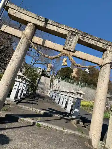 浅江神社の鳥居