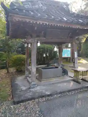 笠森寺の手水舎