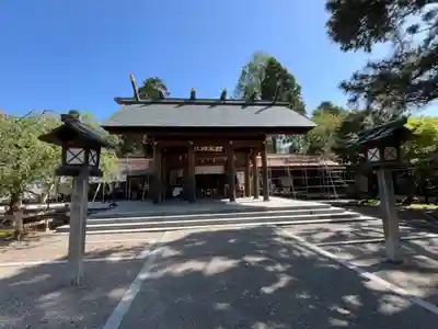 射水神社の本殿・本堂