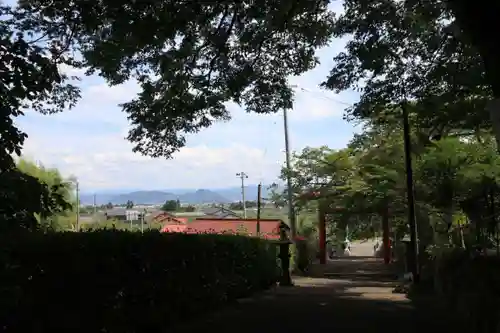 白和瀬神社の景色