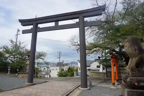 亀山神社の鳥居