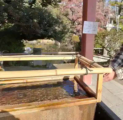津島神社の手水舎