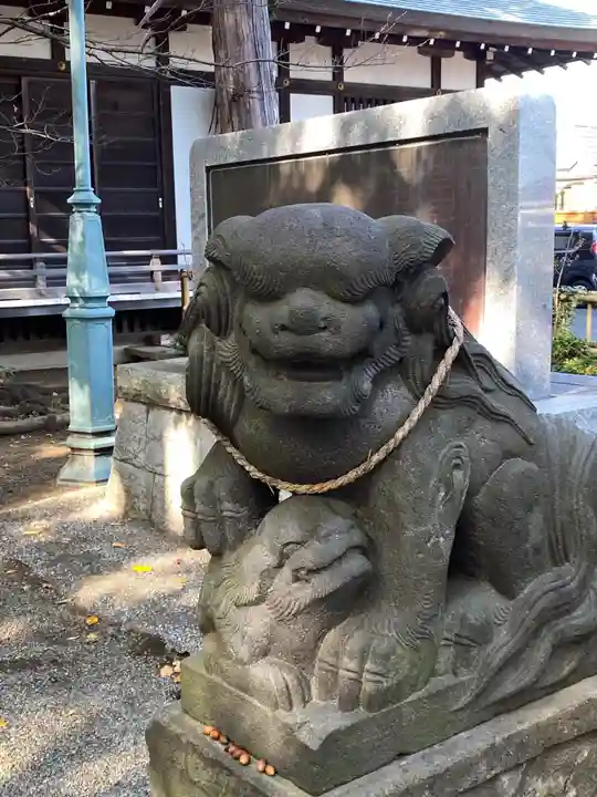 篠原八幡神社の狛犬