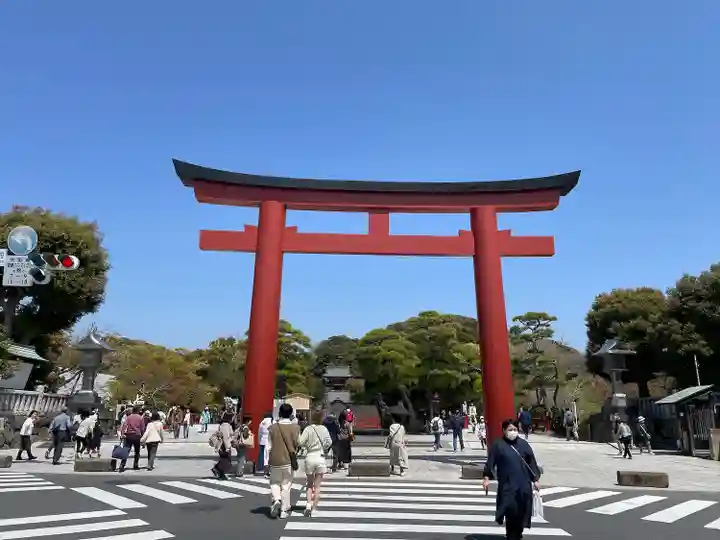 鶴岡八幡宮の鳥居