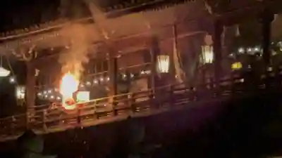 東大寺 二月堂のお祭り