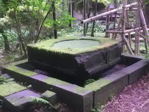 英勝寺の手水舎