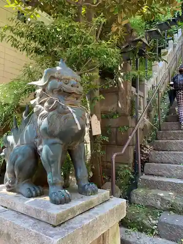 愛宕神社の狛犬