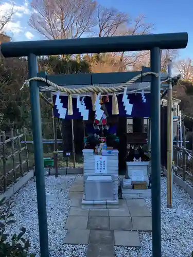 神奈川縣護国神社の鳥居