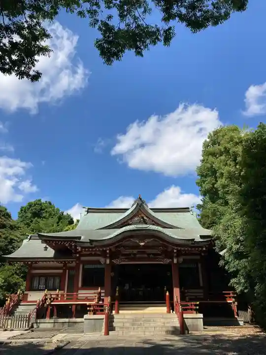 武蔵野八幡宮の本殿・本堂