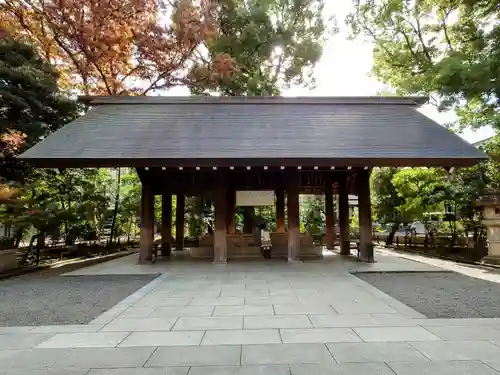 靖國神社の手水舎