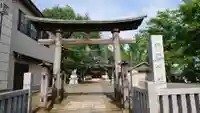 諏訪神社の鳥居