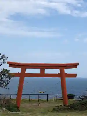 門倉岬御崎神社の鳥居