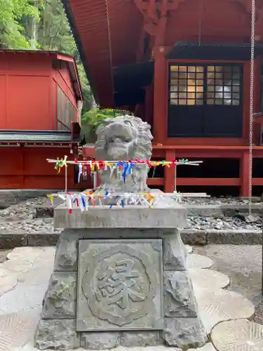 日光二荒山神社の狛犬