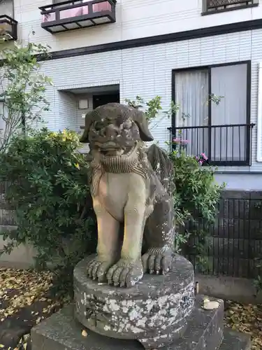 野代神社の狛犬