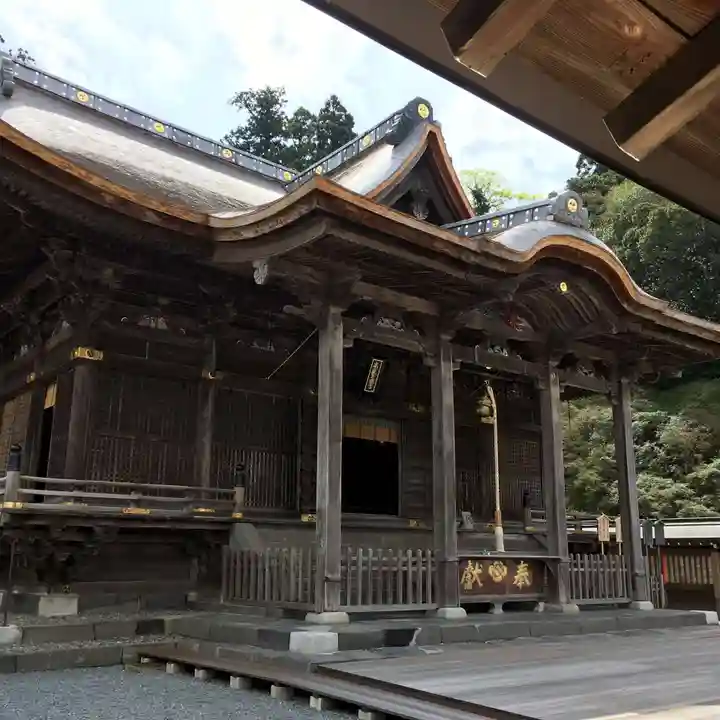 高良大社の本殿・本堂