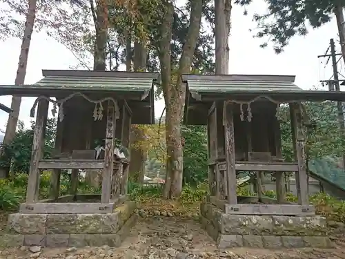 白山神社（長滝神社・白山長瀧神社・長滝白山神社）の末社・摂社
