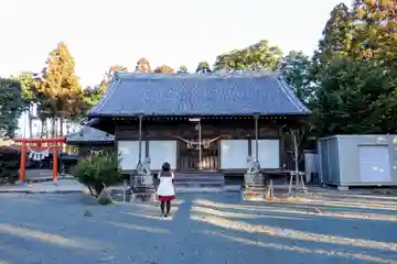 萩原神社の本殿・本堂