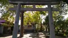 大久保青木神社の鳥居