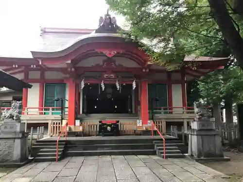 戸部杉山神社の本殿・本堂