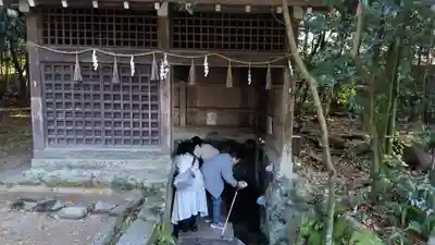 宇治上神社の手水舎