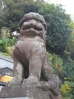 江島神社の狛犬