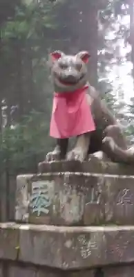 三峯神社の狛犬