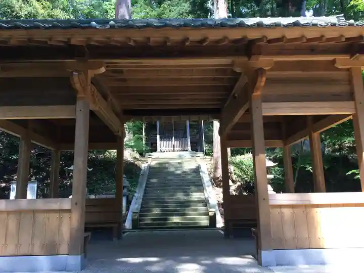 岡太神社・大瀧神社の山門・神門