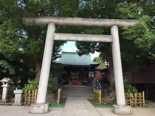 小村井 香取神社の鳥居