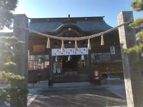 綱敷天満宮の本殿・本堂