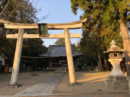 河瀬神社の鳥居