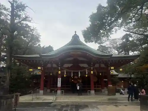 越ヶ谷久伊豆神社の本殿