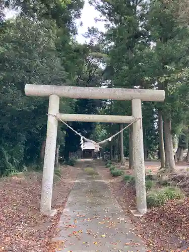 鹿島静神社の鳥居