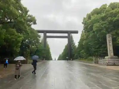 靖國神社の鳥居