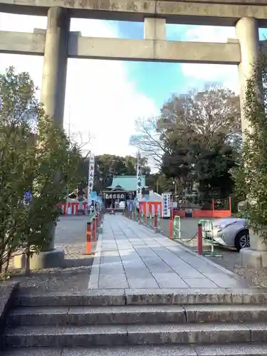 城山八幡宮の鳥居