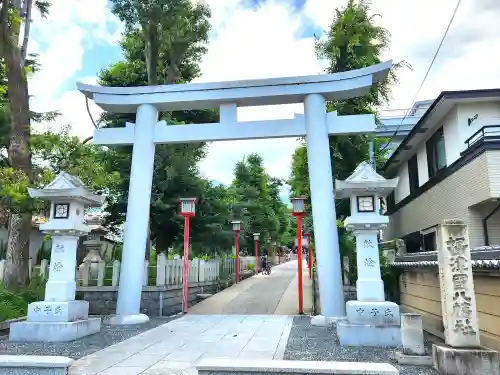 六甲八幡神社の鳥居