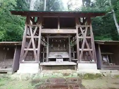 天伯神社の本殿