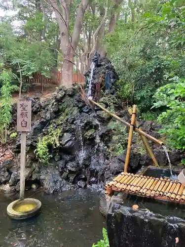 平塚八幡宮の庭園