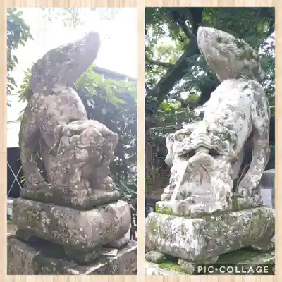 潮江天満宮の狛犬