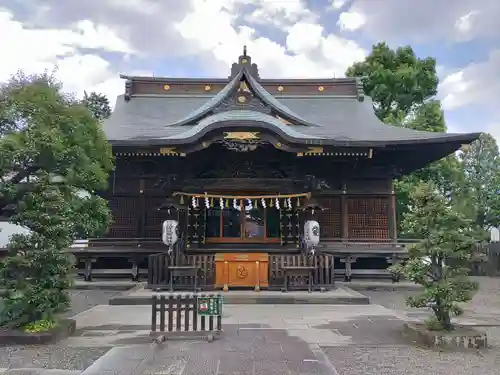 阿豆佐味天神社 立川水天宮の本殿・本堂