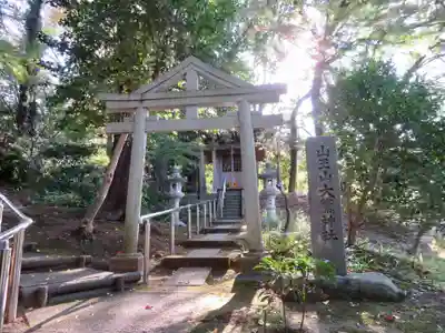 天台宗　長窪山　正覚寺の末社・摂社