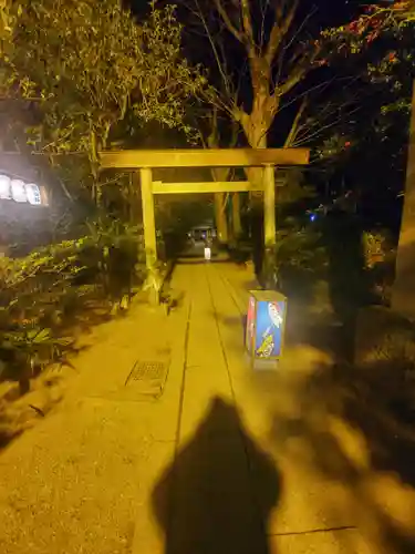 伊勢神社の鳥居