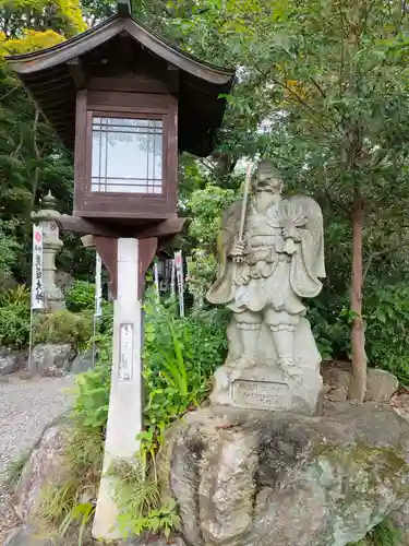 古井の天狗山の像