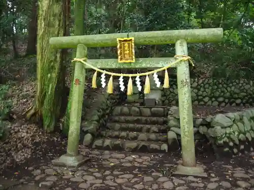 有鹿神社奥宮の鳥居